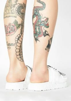 Kappa Sandals White Authentic JPN Mitel Slides