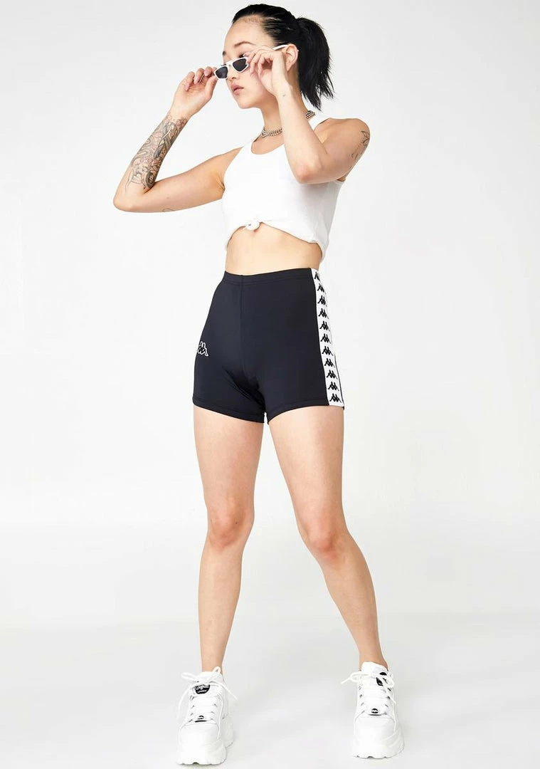 Hot Sale ✨ Kappa Bottoms 222 Banda Atry High Waist Shorts 🎁 5 Kappa Bottoms 222 Banda Atry High Waist Shorts