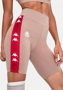Kappa Brown 222 Banda Utuado Bike Shorts