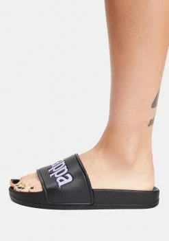 Kappa Black Lilac 222 Banda Adam 17 Slides